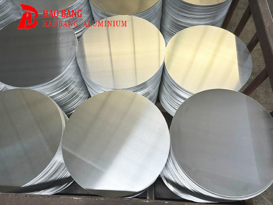 Lingkaran Aluminium ASTM B209 yang dapat disesuaikan dengan teknologi pemotongan