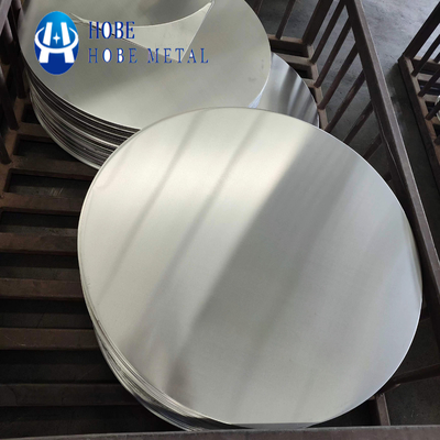 1 Series Aluminium Circle Finishing Mirror Processing Performance Tinggi Untuk Tanda Peringatan Jalan