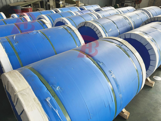 1 Series Aluminium Circle Finishing Mirror Processing Performance Tinggi Untuk Tanda Peringatan Jalan