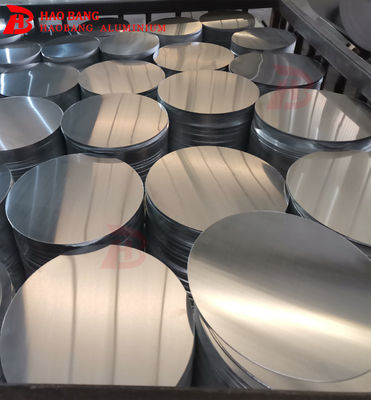 80-1600mm Diameter 0,3-6mm Ketebalan Lingkaran Aluminium dengan Kinerja Mekanis yang Luar Biasa