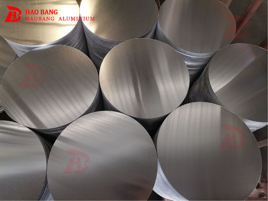 80-1600mm Diameter 0,3-6mm Ketebalan Lingkaran Aluminium dengan Kinerja Mekanis yang Luar Biasa