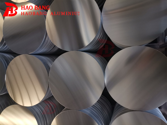 Lingkaran Lembar Aluminium Reflektif Bulat untuk Papan Tanda