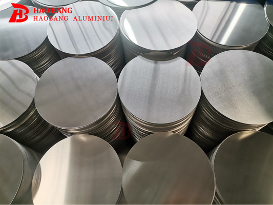 Disesuaikan 3000 Series Aluminium Lingkaran Plat ASTM B209 Standar Untuk Teapot