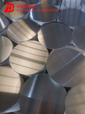 1 Series Aluminium Circle Finishing Mirror Processing Performance Tinggi Untuk Tanda Peringatan Jalan