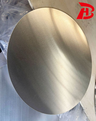 Uniform Perak Aluminium Lingkaran 1050 80-1600MM Dia untuk pencahayaan reflektor