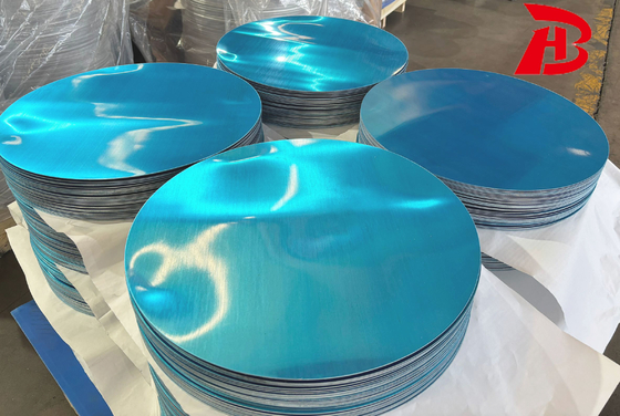 1050 Alloy Deep Drawing Aluminium Discs Circles Untuk Aluminium Cookware Pan Utensils