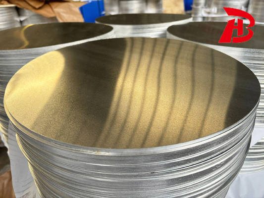 Disesuaikan 3000 Series Aluminium Lingkaran Plat ASTM B209 Standar Untuk Teapot