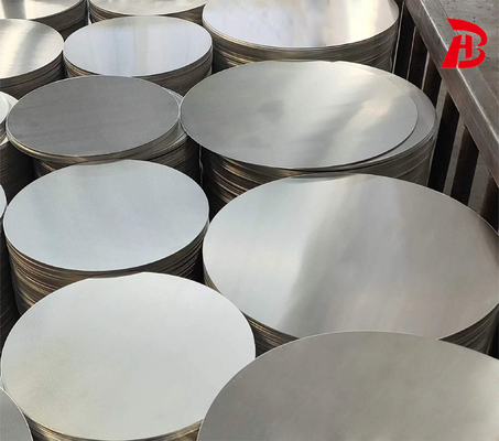 1 3 5 8 Aluminium Lingkaran Permukaan Tahan korosi yang kuat tanpa Roller Print Burr