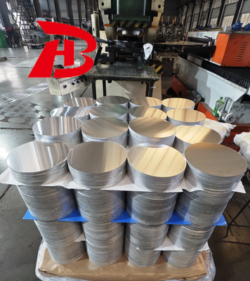 1 3 5 8 Aluminium Lingkaran Permukaan Tahan korosi yang kuat tanpa Roller Print Burr