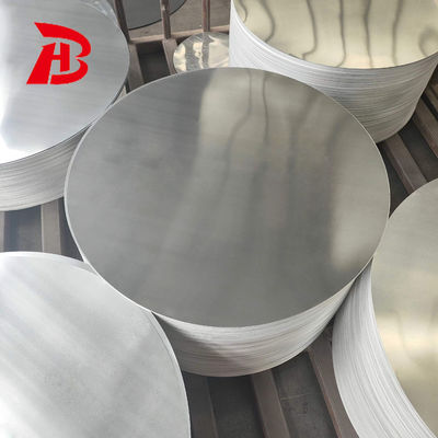 Ketebalan Tinggi 1050/3003 Paduan Aluminium Cakram Temper H12 Penarikan Dalam Tahan Retak untuk Panci Wajan Stempel Industri
