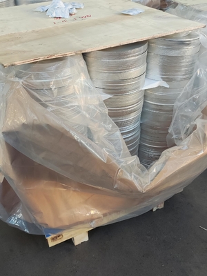 Lingkaran Aluminium permukaan halus untuk produk bulat dan persegi