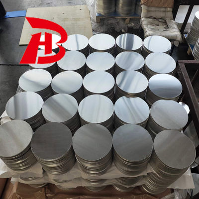 Lingkaran Aluminium 1050 1060 H12 Temper Tahan Retak untuk Peralatan Masak Panci dan Wajan