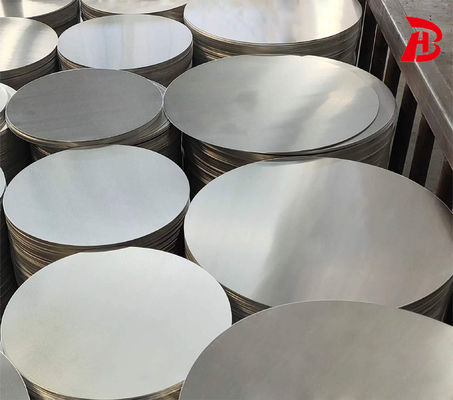 80-1600mm Disc Lingkaran Aluminium Disesuaikan dengan Kinerja Mekanis yang Luar Biasa untuk Peralatan Dapur