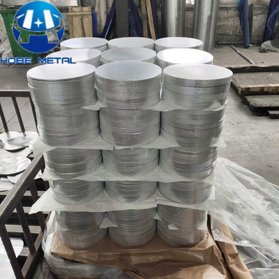 Lingkaran / Cakram / Disk Aluminium Kilau 1050 1060 Untuk Peralatan Dapur / Rambu Lalu Lintas / Peralatan Masak / Penerangan