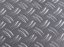Aluminium Checker Sheet Round Plate Mill Finish Alloy Seri 3000 5000