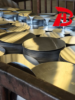 Lingkaran Aluminium Perak Berkilau 1080/1100 0.3-6.0MM untuk Renovasi Rumah Tangga
