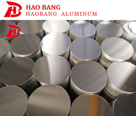 Mesin Aluminium Lingkaran Seri 3004 Perak  ¥ 0.8-5.5MM untuk Bagian Presisi