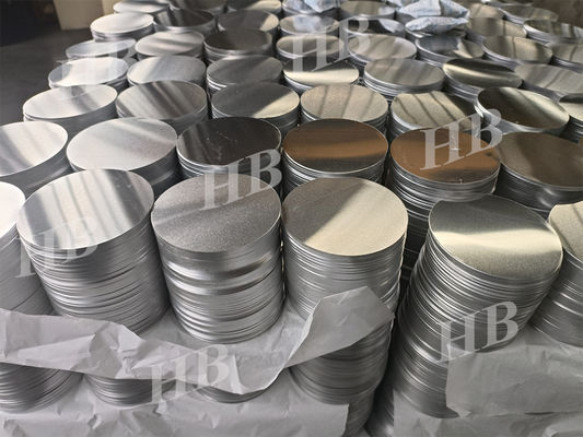Smooth Surface High Flatness Aluminum Disc 0.3–6mm Thick Custom Size Aluminum Blank for Lamp Cover & Pots