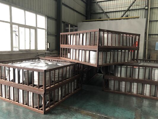 Perak 1050 Lingkaran Aluminium 80-1600MM Dia 0.3-6.0MM Ketebalan Untuk Pencahayaan Pencahayaan