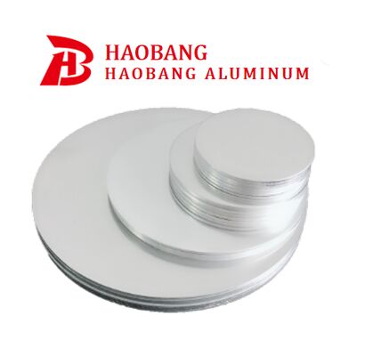 Lingkaran Aluminium tahan karat Seri 1060 Perak 0.3-3.5MM