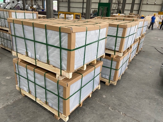 harga berkualitas tinggi per ton seri 3000 aluminium plat lingkaran standar ASTM B209