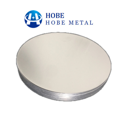 6mm Paduan 3003 Plat Aluminium Melingkar H14 Temper Untuk Peralatan Masak Non Slip
