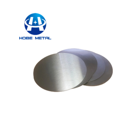 Lingkaran Disc Aluminium dipotong sesuai ukuran untuk papan tanda reflektif, perabotan jalan, peralatan