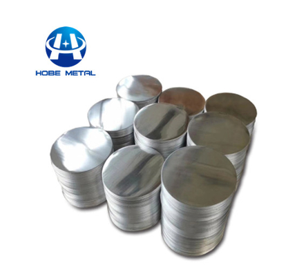 lingkaran aluminium lunak paduan 1050 untuk menggambar dalam dan berputar