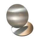 Cakram Lingkaran Bulat Aluminium Paduan 1050 Hot Rolling Silver Anodized Untuk Peralatan Masak CC / DC