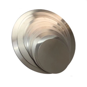 Paduan 1050 Aluminium Round Circle Wafer Disc Plate Untuk Membuat Lampu Pot