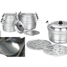 0.3 ~ 6mm Kualitas Tinggi Aluminium Lingkaran Paduan 1050 Aluminium Putaran Lingkaran Wafer Cakram Piring Untuk Membuat Aluminium Pot Lampu