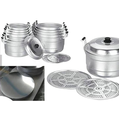 Disesuaikan 80mm - 1600mm Diameter 1050 Lingkaran Aluminium Untuk Kerajinan Tangan