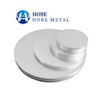 Round Aluminium Disc Sheet Circles Kosong Untuk Peralatan 1100 Perawatan Pemintalan