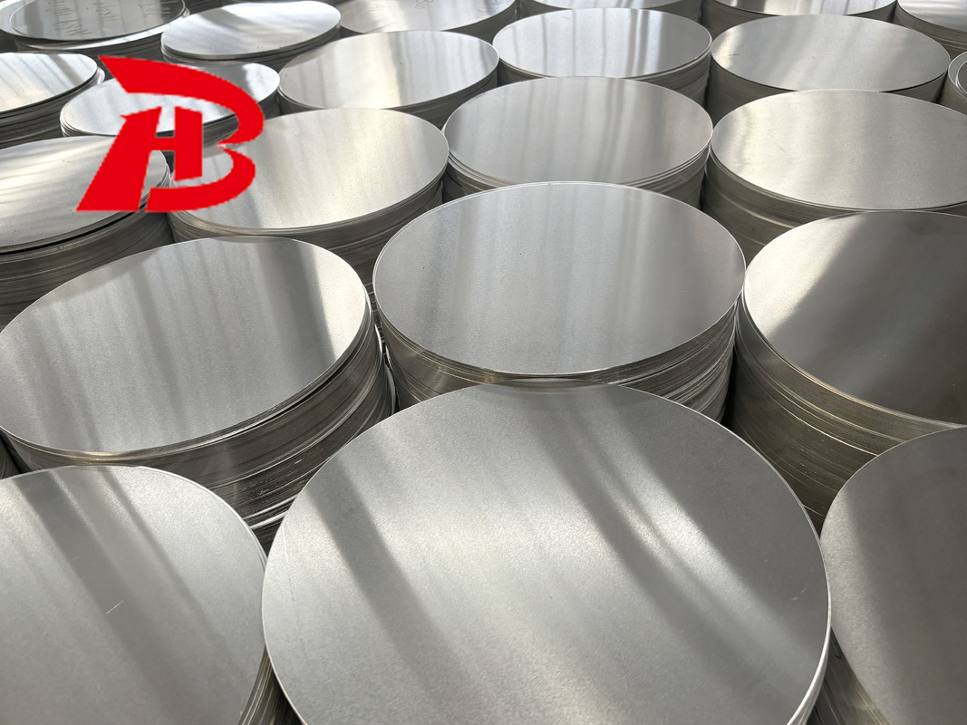 Harga Grosir Pabrik 1050 1060 1070 1100 Wafer Aluminium Untuk Peralatan Masak Makanan