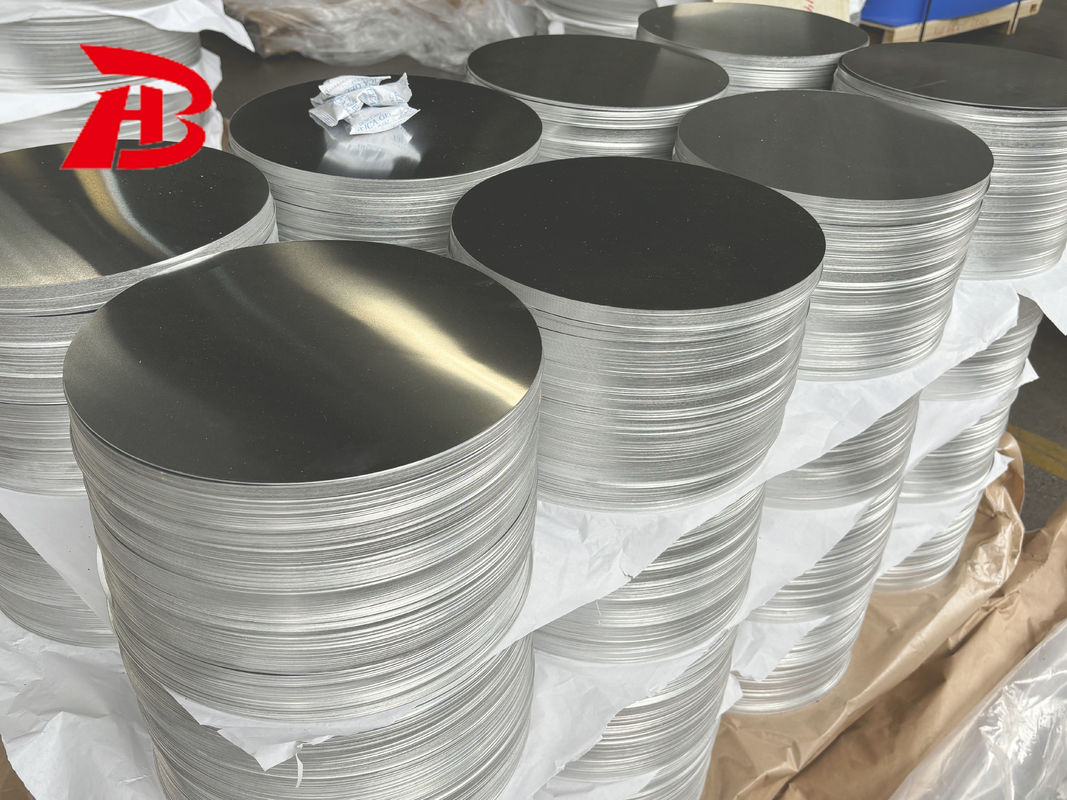 Tepi Precision Aluminium Disk Bulat Ideal untuk Aplikasi Industri Komponen logam tahan lama dan ringan