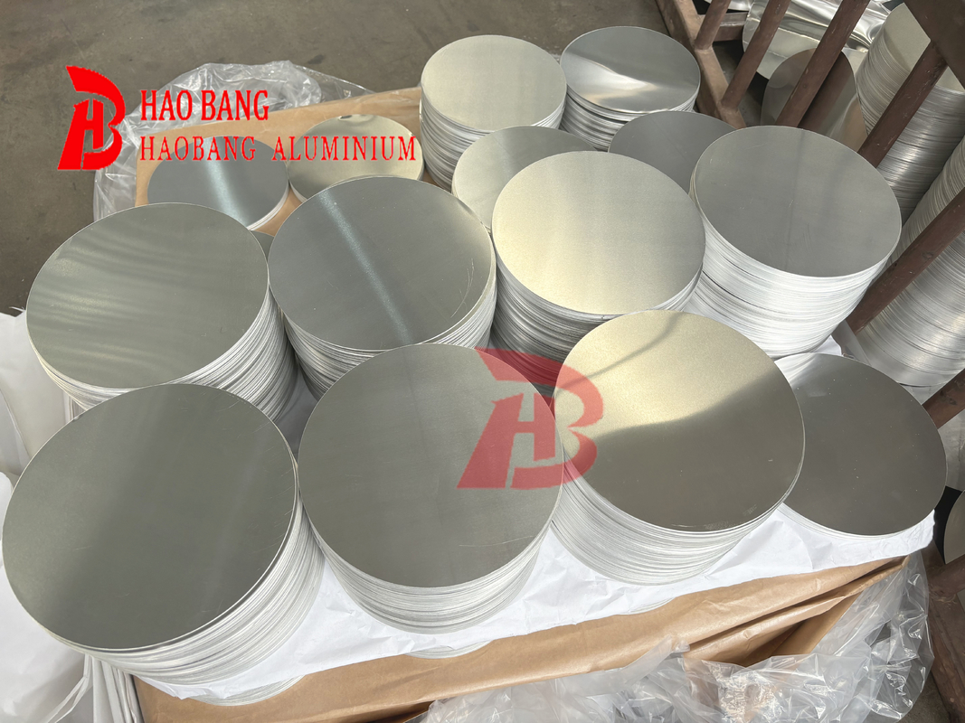A1060 Ho Temper Dc Material Aluminium Circle Disc Untuk Deep Drawing Pot Cookware Set Making