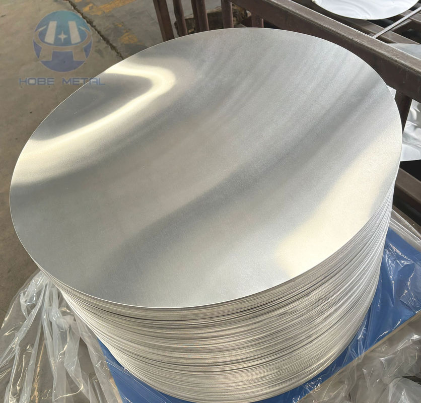 Lingkaran Aluminium Perak Berkilau Tinggi 1050/1080 80-1600MM untuk Perlengkapan Rumah Tangga