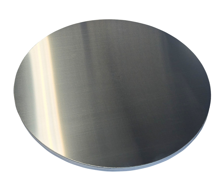 Panci 1100 Aluminium Lingkaran Blank Polishing Mill Finish 3mm Ketebalan Hot Rolling Aluminium Disc Untuk Perkakas Dapur