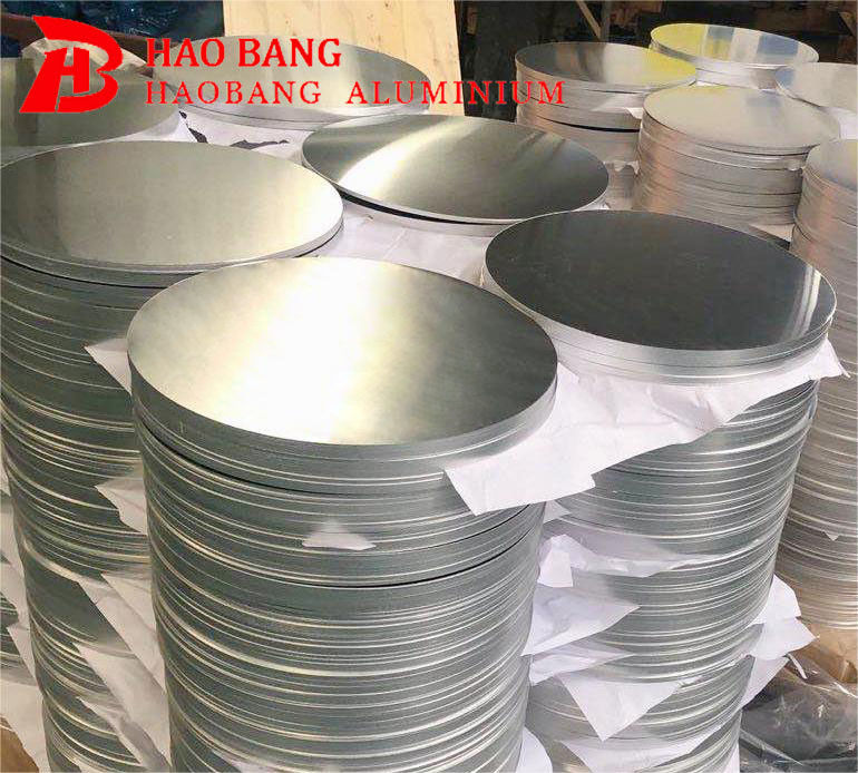 3003 1050 1060 Aluminium Circle Blank O Soft H18, 100 ‰ 1000mm Dia, Deep Drawing Aluminium Disc untuk Stamping Pakaian Masak