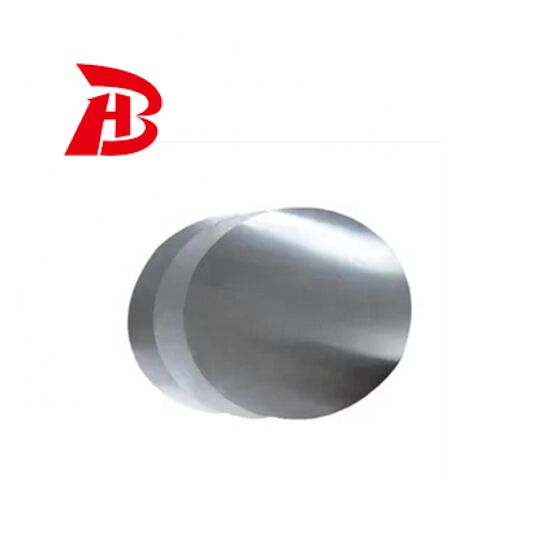 Lingkaran Aluminium Perak Reflektif Bahan 1050 Diameter 80-1600MM untuk Perlengkapan Pencahayaan