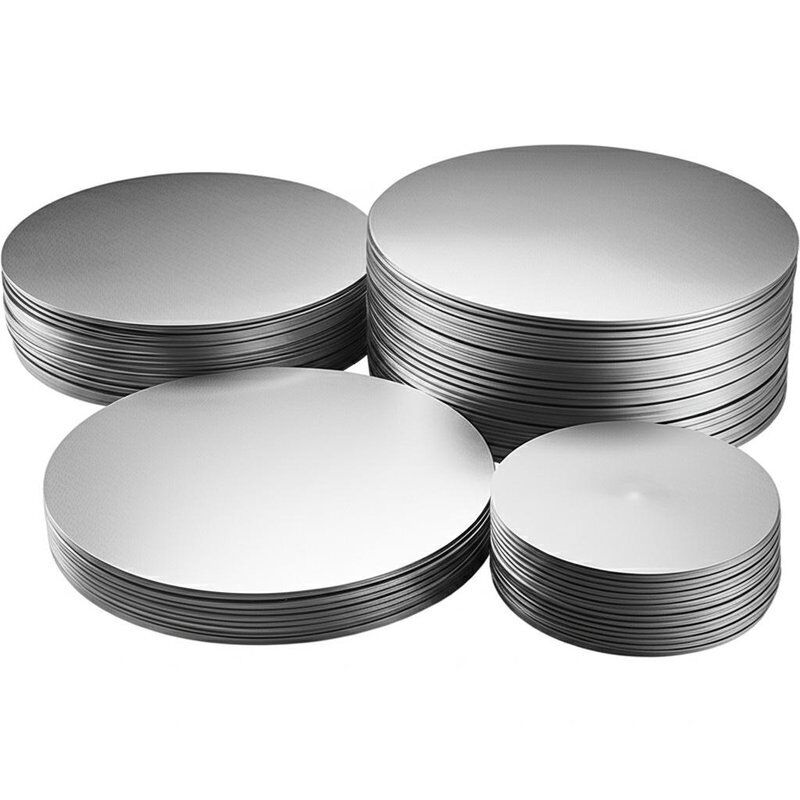 Berbagai pilihan Aluminium Discs Circles yang diproduksi dari paduan aluminium seri 1, 3, 5, dan 8 dengan inspeksi ketat sebelum pengiriman