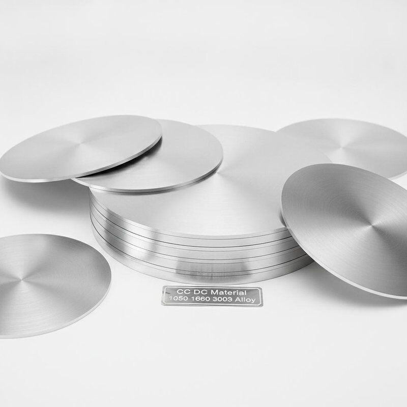 Custom Size 100-1000mm Diameter Aluminium Circle Disc Resistant Crack Deep Drawing 1050 1060 3003 Alloy untuk Cookware dan Lamp Cover Stamping