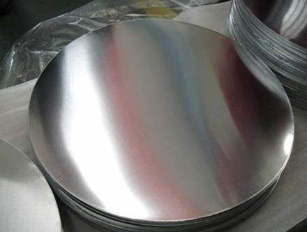 Alloy 3004 1100 Aluminium Plat Bulat 0,35-3mm Untuk Tanda Peringatan Jalan