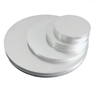 Alloy 3003 Grade Round Aluminium Plate Enameling Untuk Peralatan Masak H112