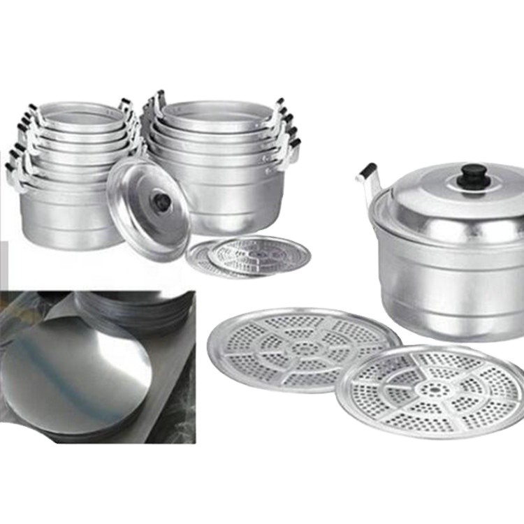 1060 H14 Aluminium Putaran Lingkaran Wafer Disc Dia. 150mm Untuk Rambu Peringatan Jalan
