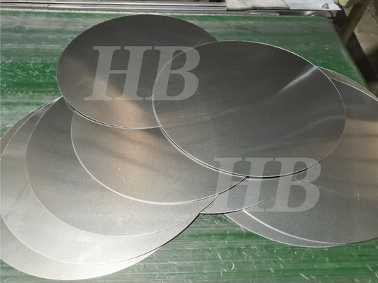 8 Series Cast Rolled Aluminium Discs Circle 6mm 1070 1100 Untuk Tanda Lampshade