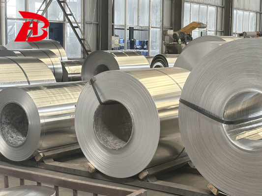 Alloy 1050 1060 1070 1100 Silver Prime Aluminium Coil Aa1050 Aa1060 Bahan Cc Dan Bahan Cc Untuk Skillets Listrik