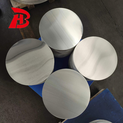 Bahan 1060 cc lingkaran aluminium yang digulung dingin untuk pelat pemanas