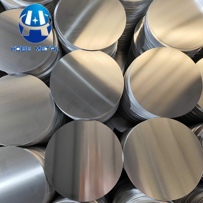 1.6mm Mill Finish Aluminium Circle Dengan Ketahanan Korosi yang Kuat Dan Permukaan Tanpa Roller Print Burr
