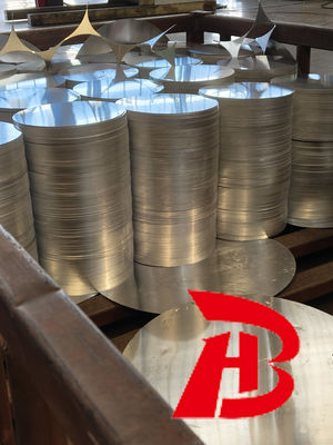 Lingkaran Aluminium Perak Berkilau Tinggi 1050/1080 80-1600MM untuk Perlengkapan Rumah Tangga